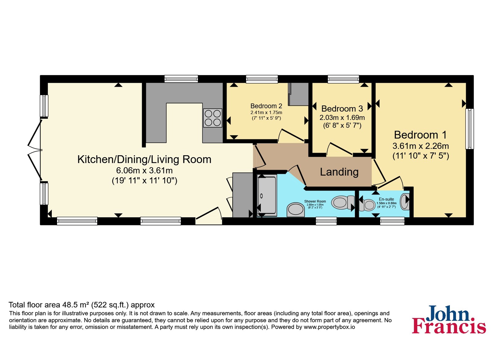 Lodge 15,, Gwalia Falls, Ceredigion floorplan