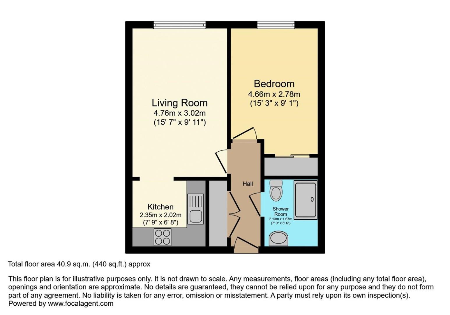 23, Havenfield, Arbury Road, Cambridge floorplan