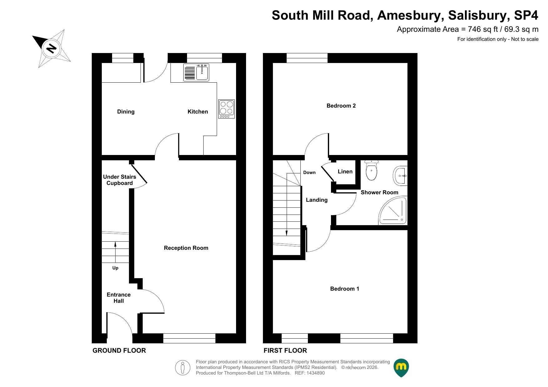 14 South Mill Road, Amesbury floorplan