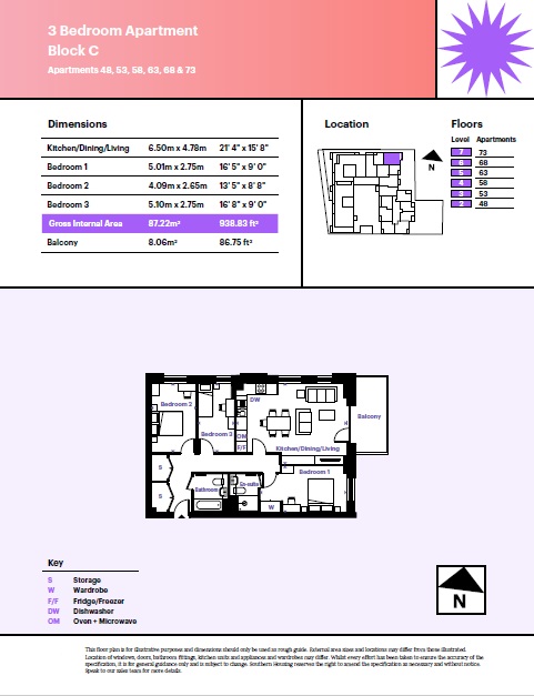Glengall Road, London floorplan