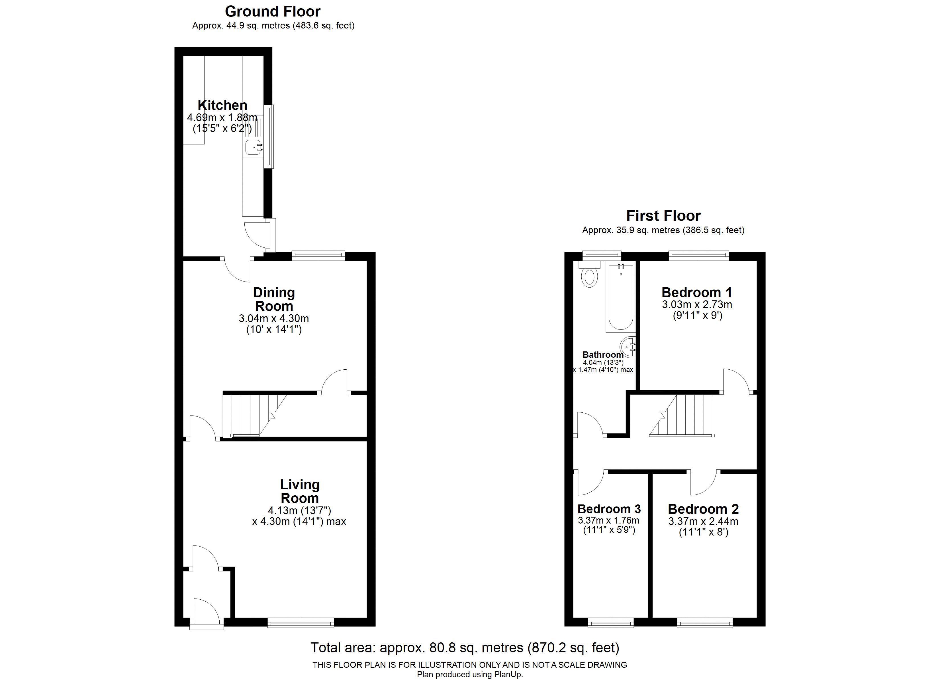 Clancutt Lane, Coppull PR7, 3 bedroom terraced house for sale