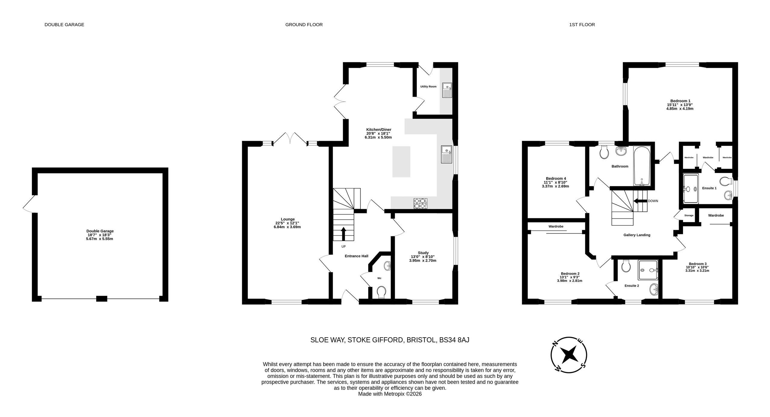 15 Sloe Way, Bristol floorplan