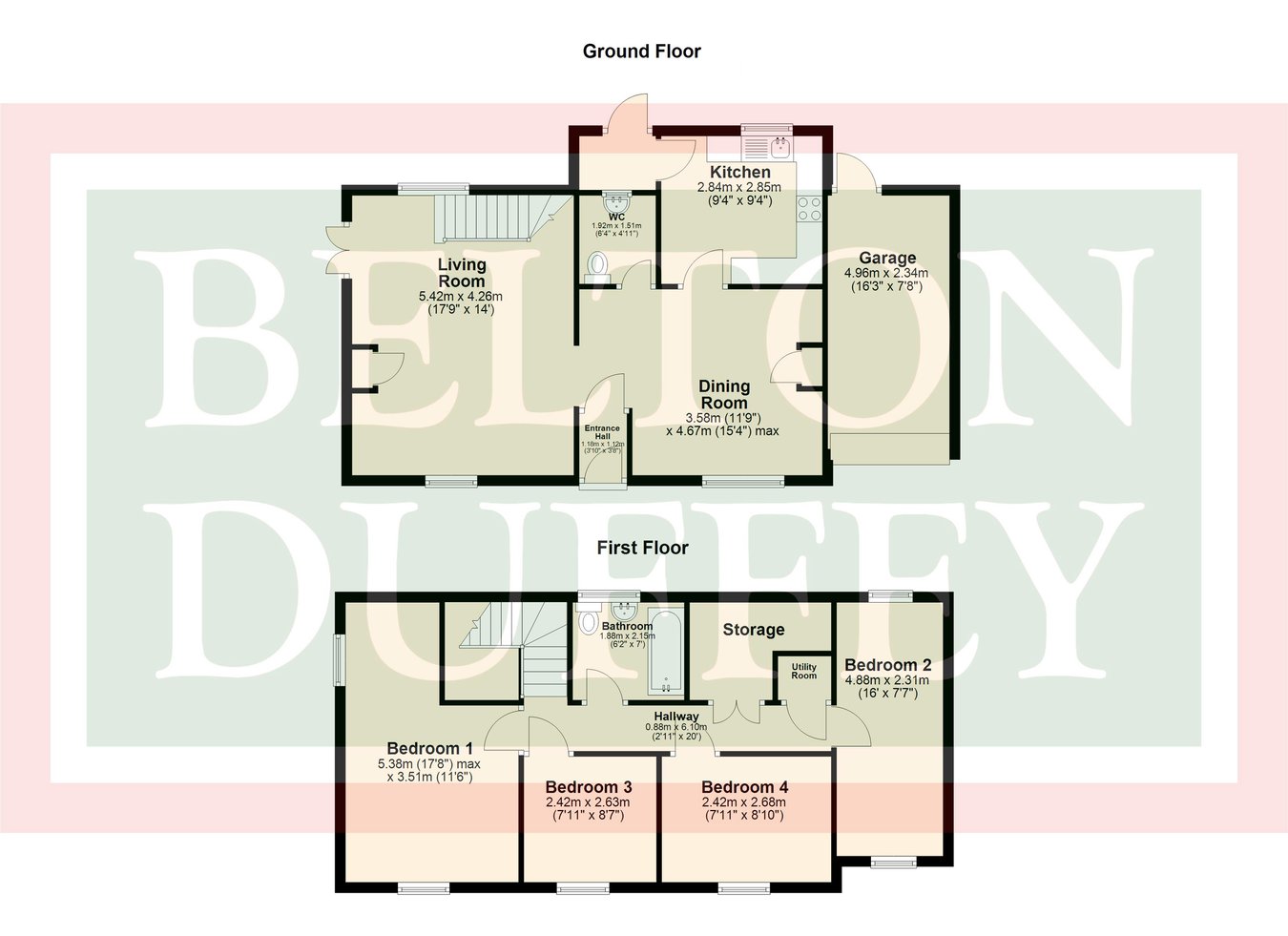 1, The Green, King's Lynn floorplan