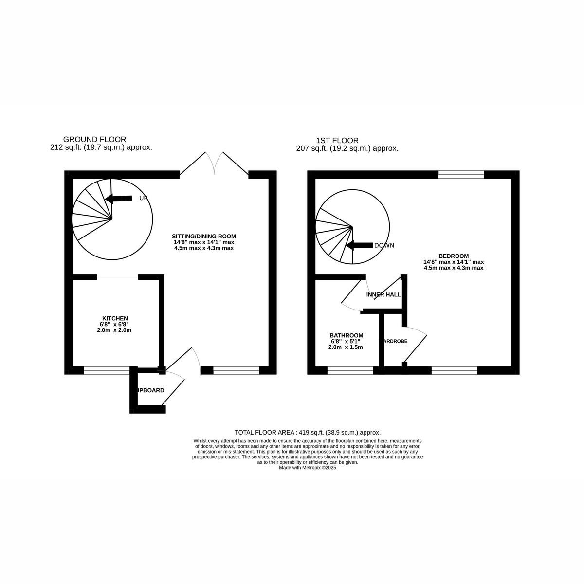 42, Apsledene, Gravesend floorplan