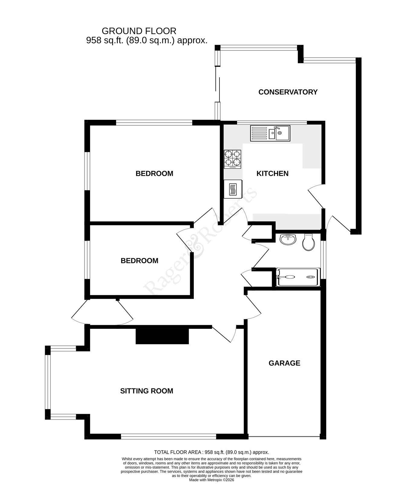 Channel View Road, Pevensey floorplan
