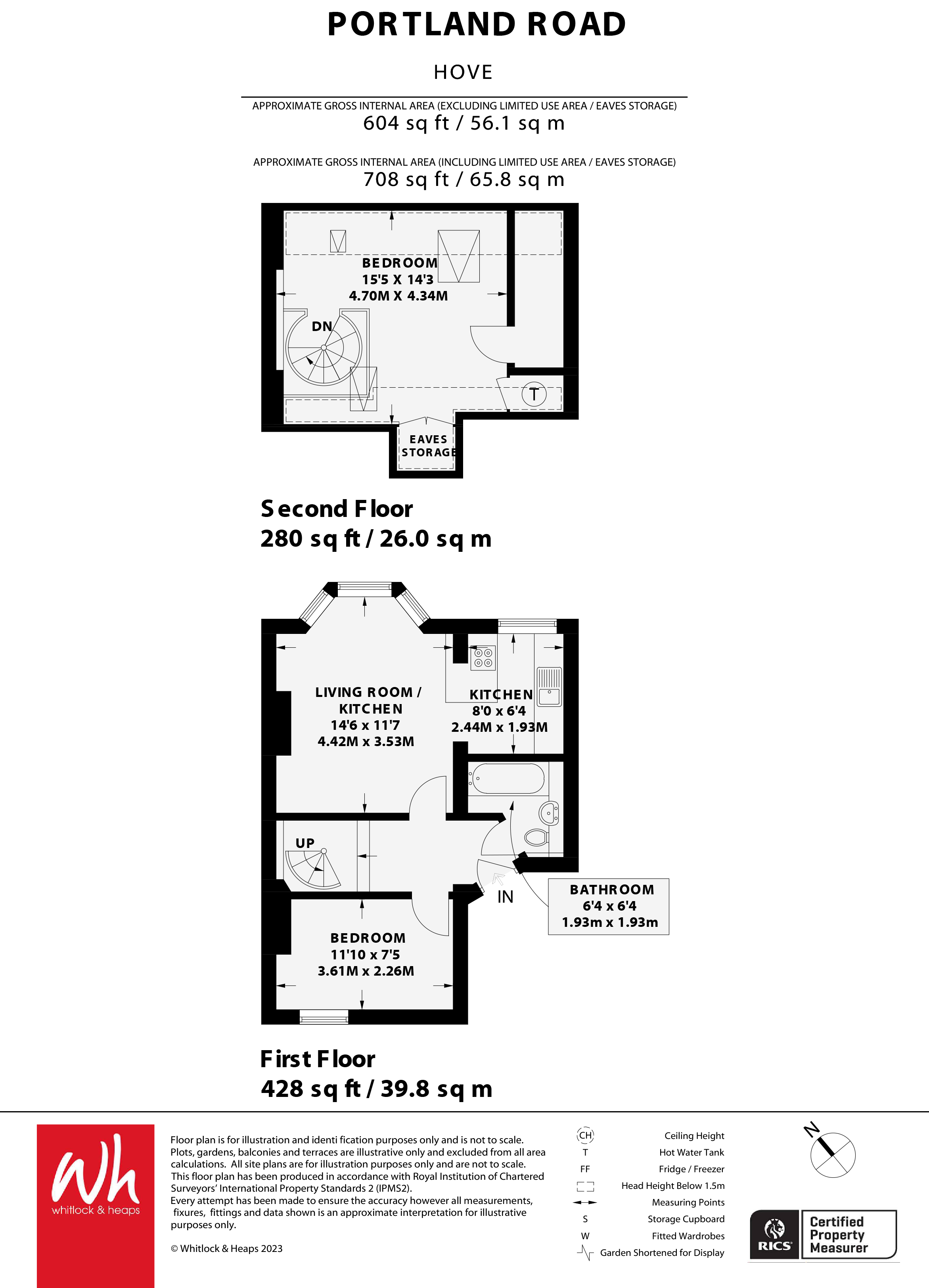Flat 3, 48, Portland Road, Hove floorplan