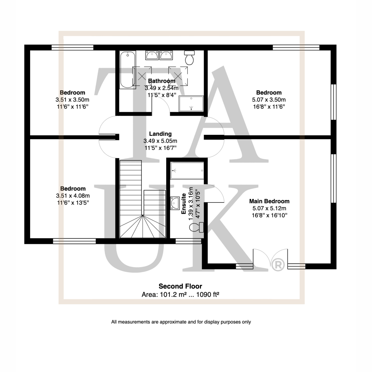 5, The Sidings, High Peak floorplan