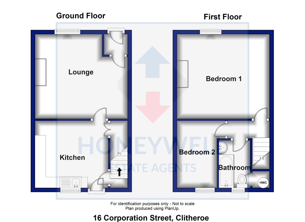 2 Bedrooms Terraced house for sale in Corporation Street, Clitheroe BB7