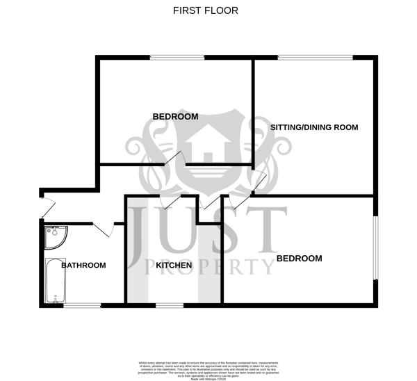 Flat 5, Offa Court, Larkhill, Bexhill floorplan