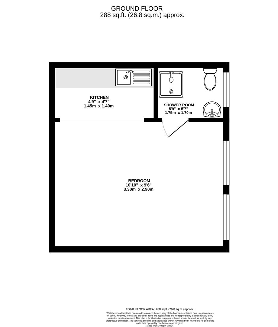 Flat 12, 67, St. Matthews Street, Ipswich floorplan