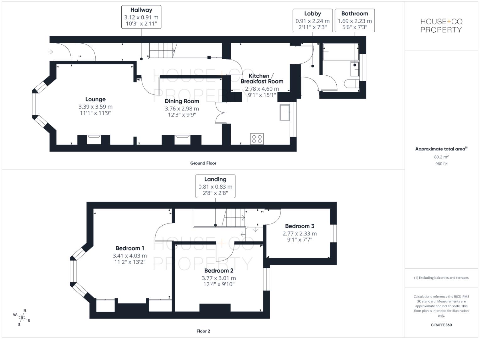 Cossham Road, Bristol floorplan