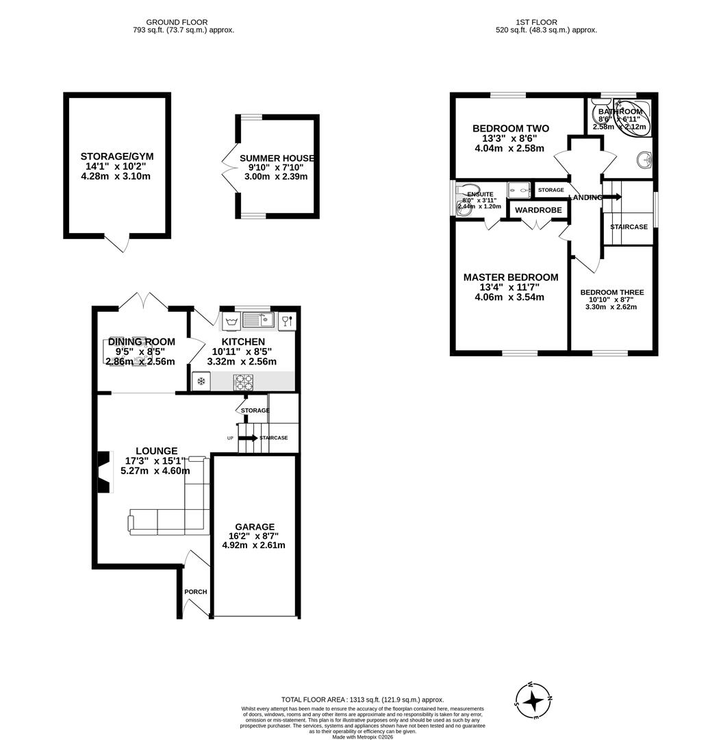 26, Fir Tree Close, Chorley floorplan