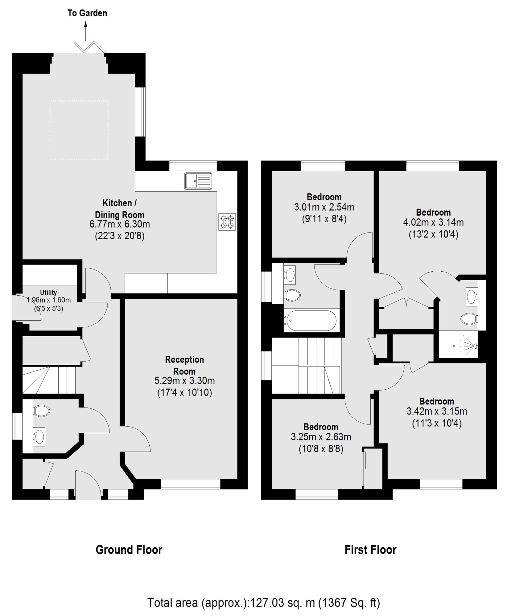 12, Orchard Farm Avenue, East Molesey floorplan