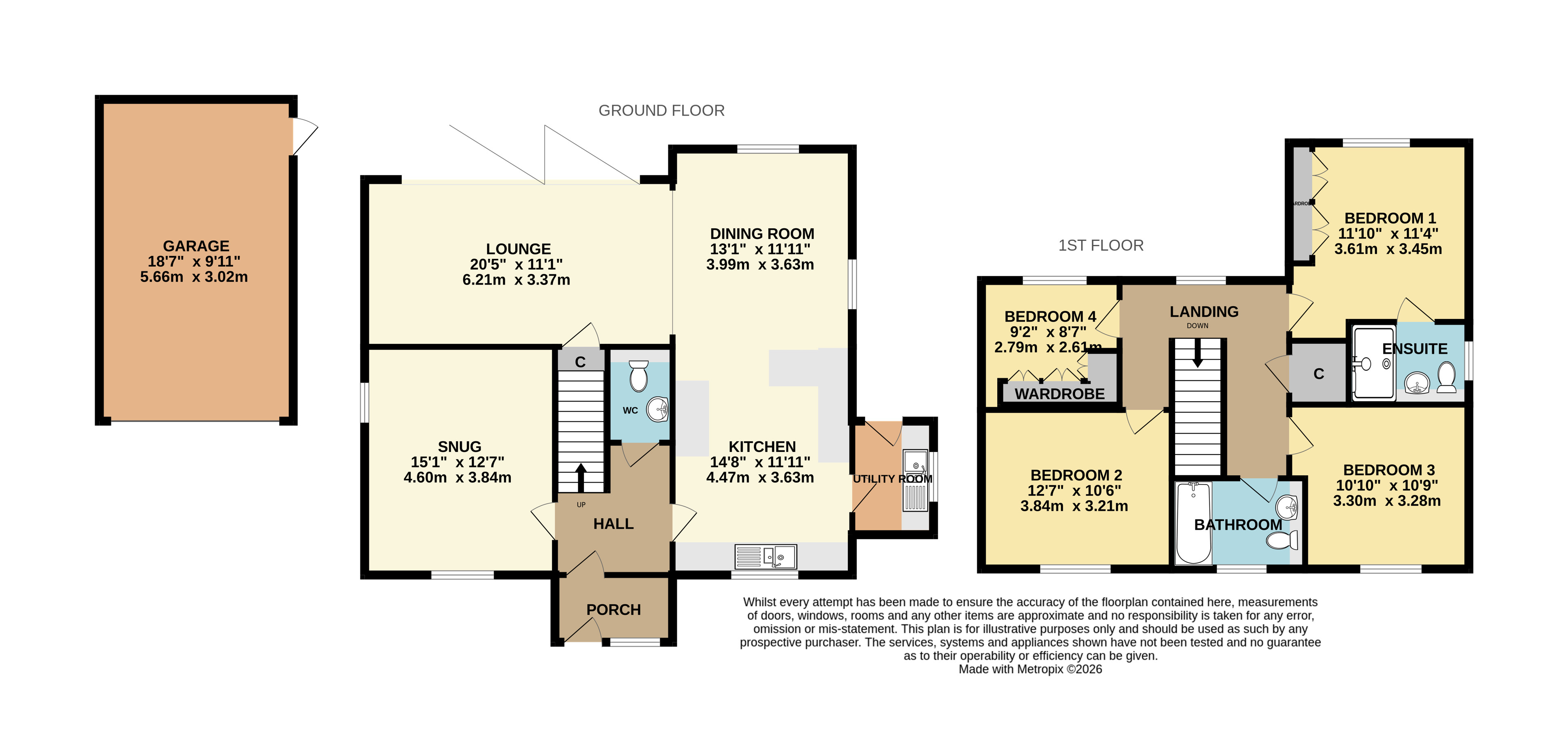 63, Woolmers Lane, Barnstaple floorplan