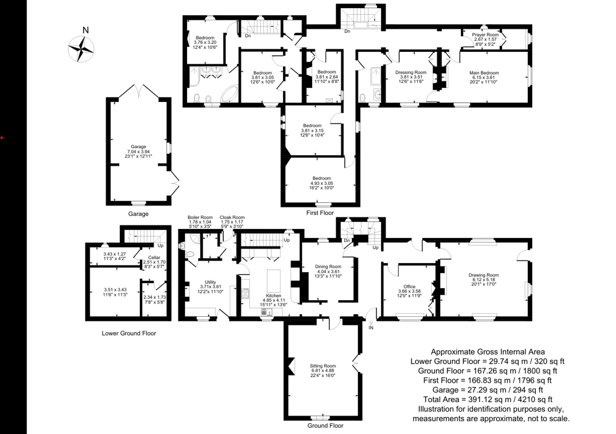 The Old Vicarage Church Road, Stratford-Upon-Avon floorplan