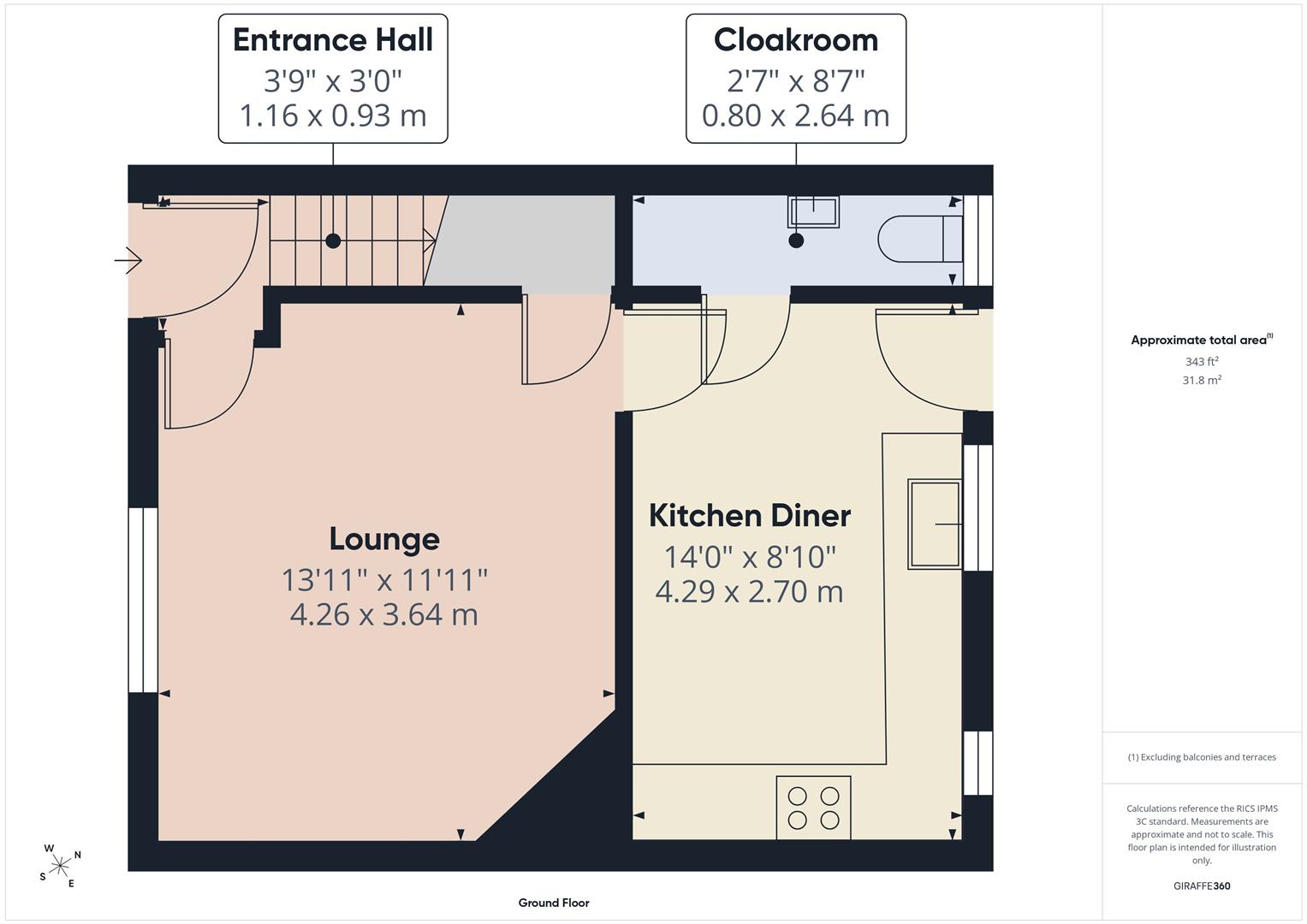5, Lancaster Road, Stamford floorplan