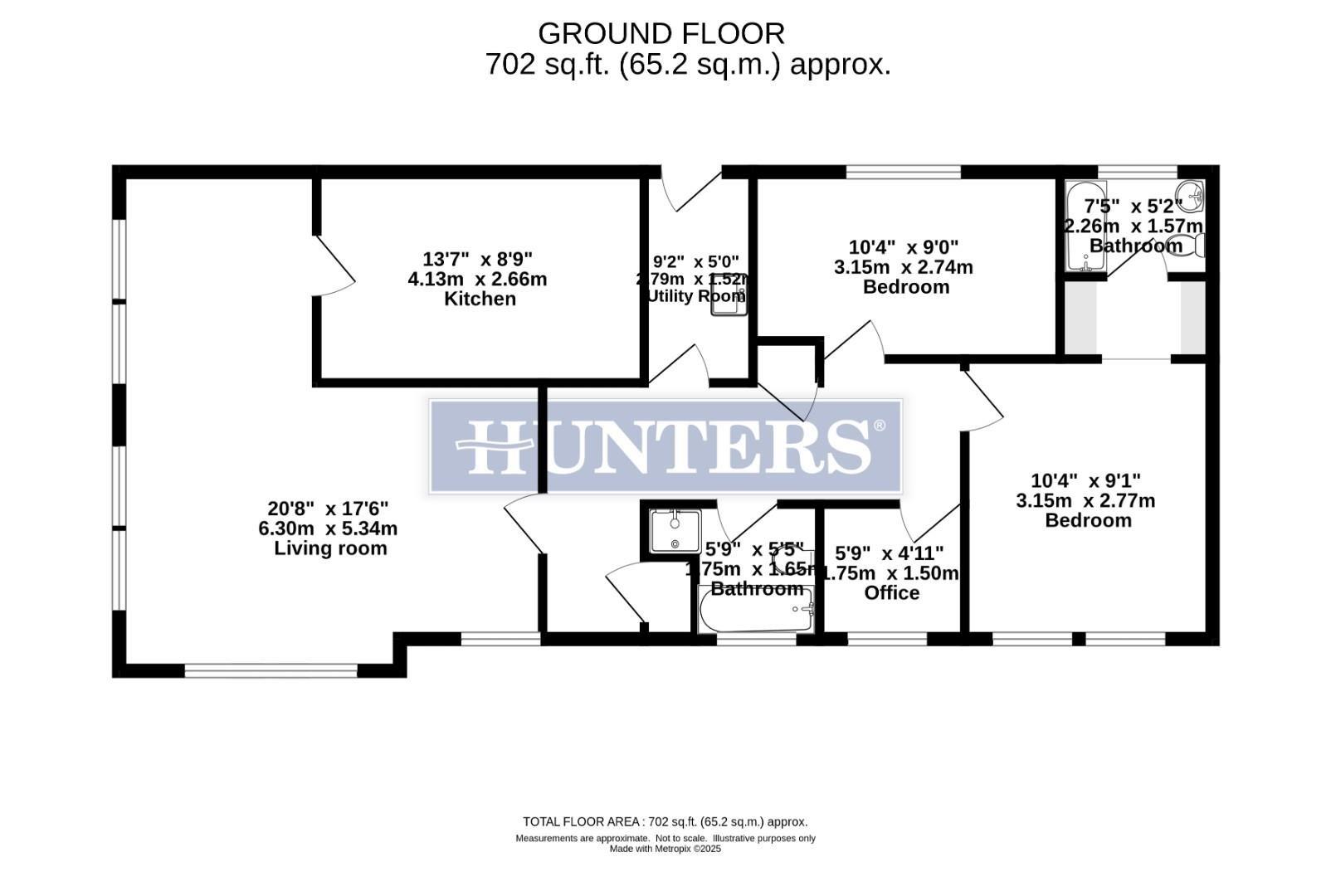 13, Victoria Gardens, Barkham Ride, Finchampstead floorplan