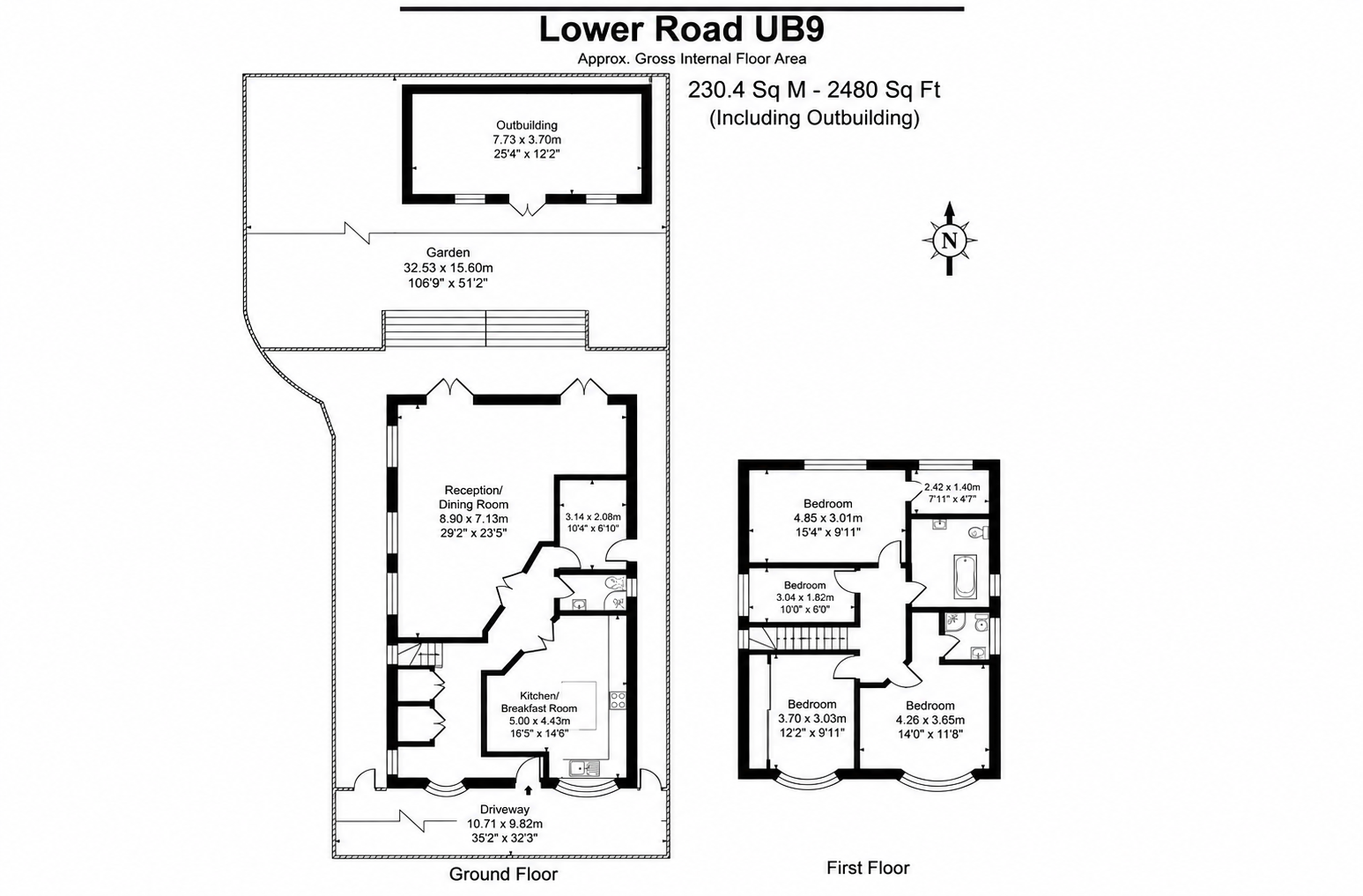 Lower Road, Uxbridge floorplan