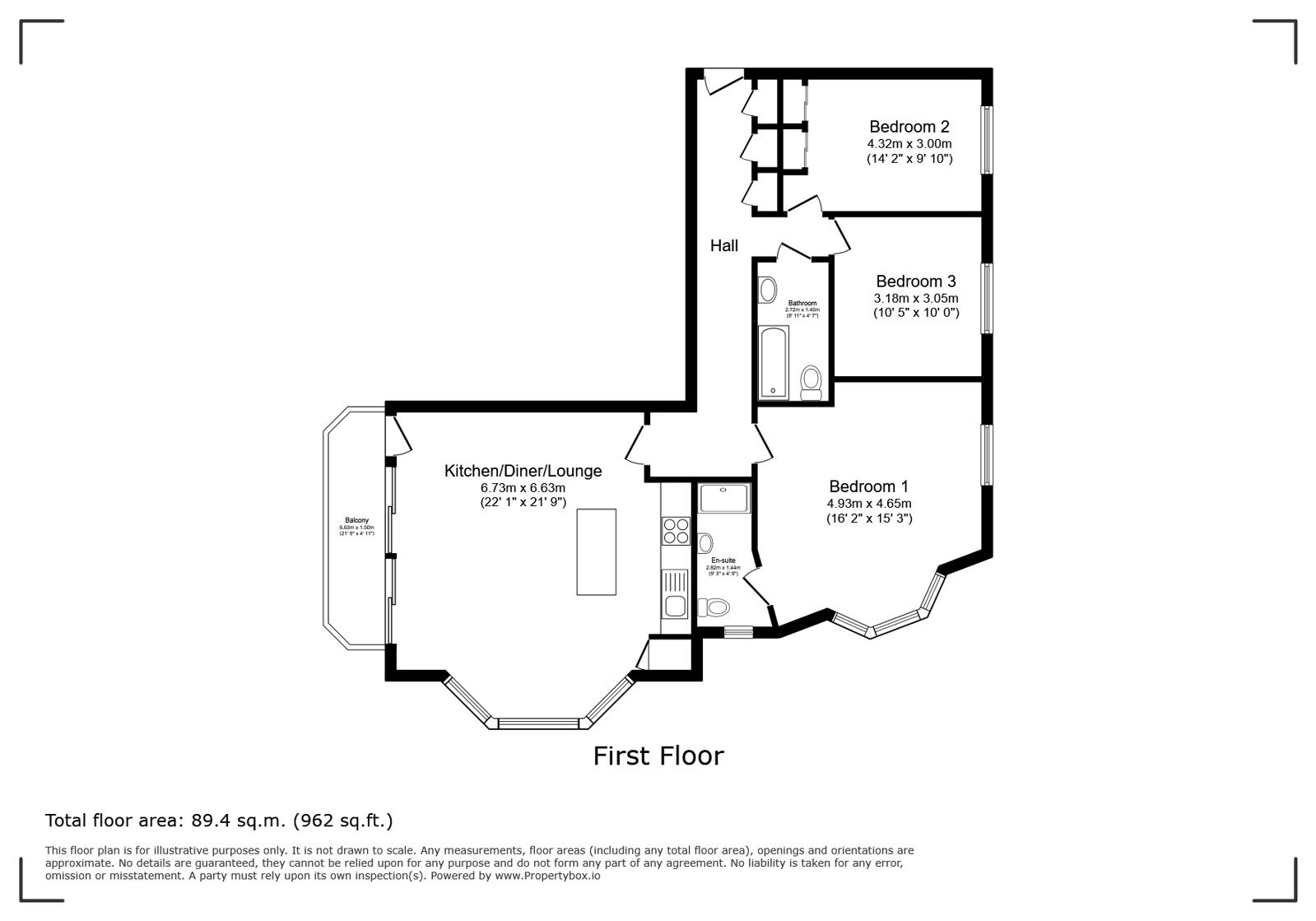 3,, Metropole, Esplanade, Isle of Wight floorplan