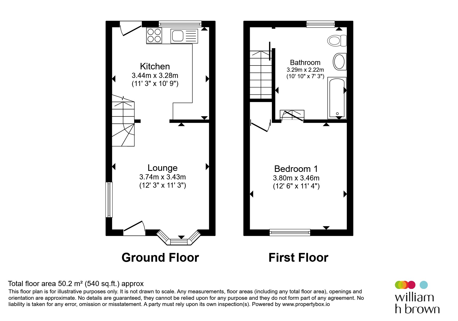 2, Gore Lane, Spalding floorplan