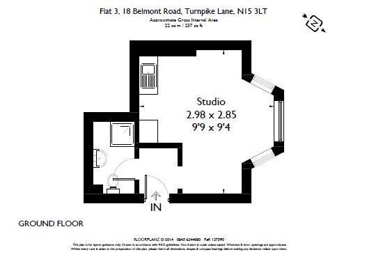 0 Bedrooms Studio to rent in 18, Belmont Road, London N15