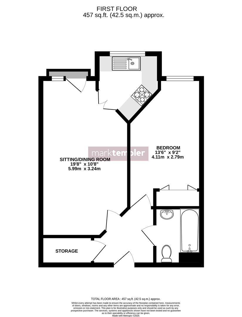 Flat 15, Coleridge Court, 2, Coleridge Vale Road North, Clevedon floorplan