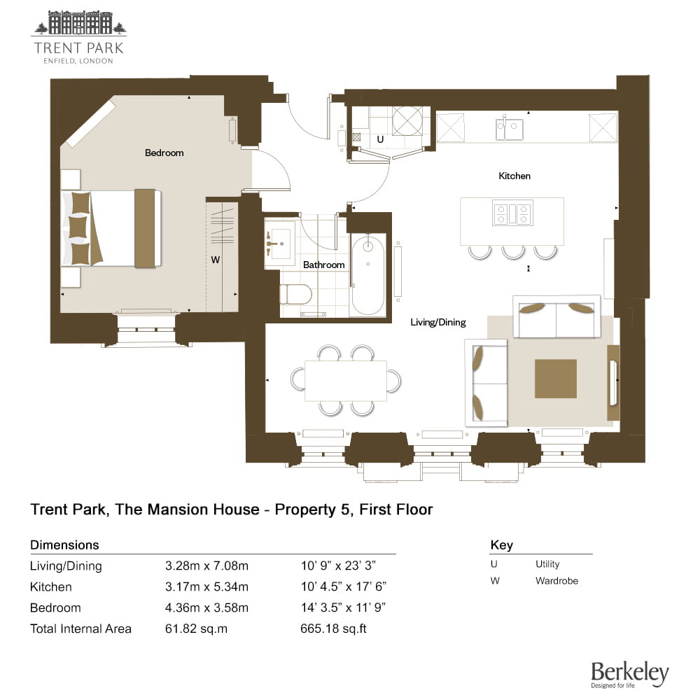 5, Enfield, En4 0Fd, Enfield floorplan