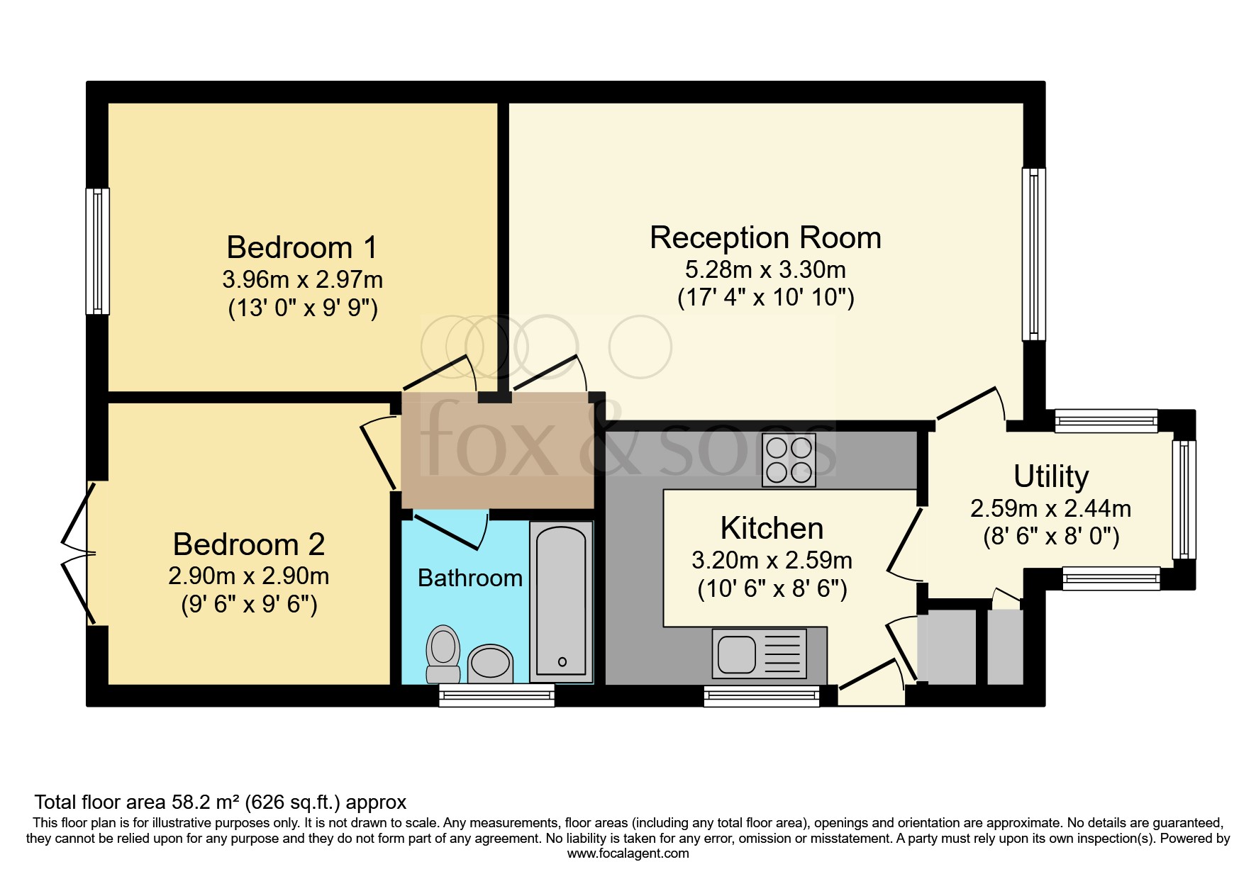 28, Old Orchard Place, Hailsham floorplan