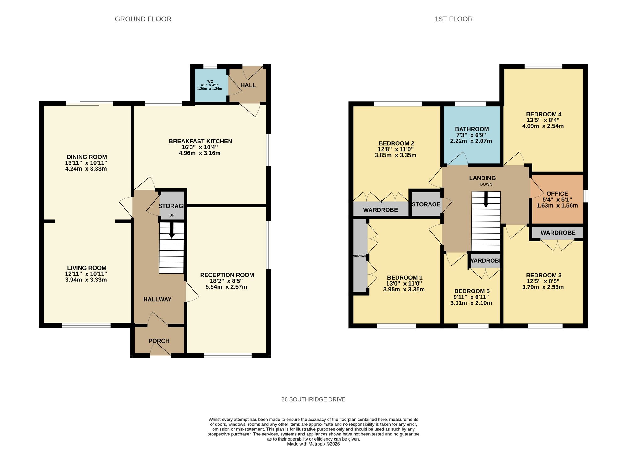26 Southridge Drive, Mansfield floorplan