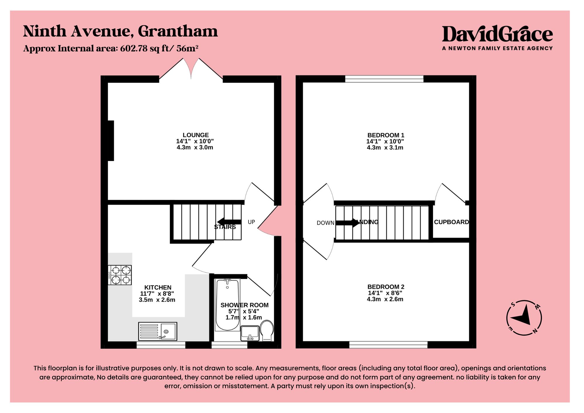 25 Ninth Avenue, Grantham floorplan