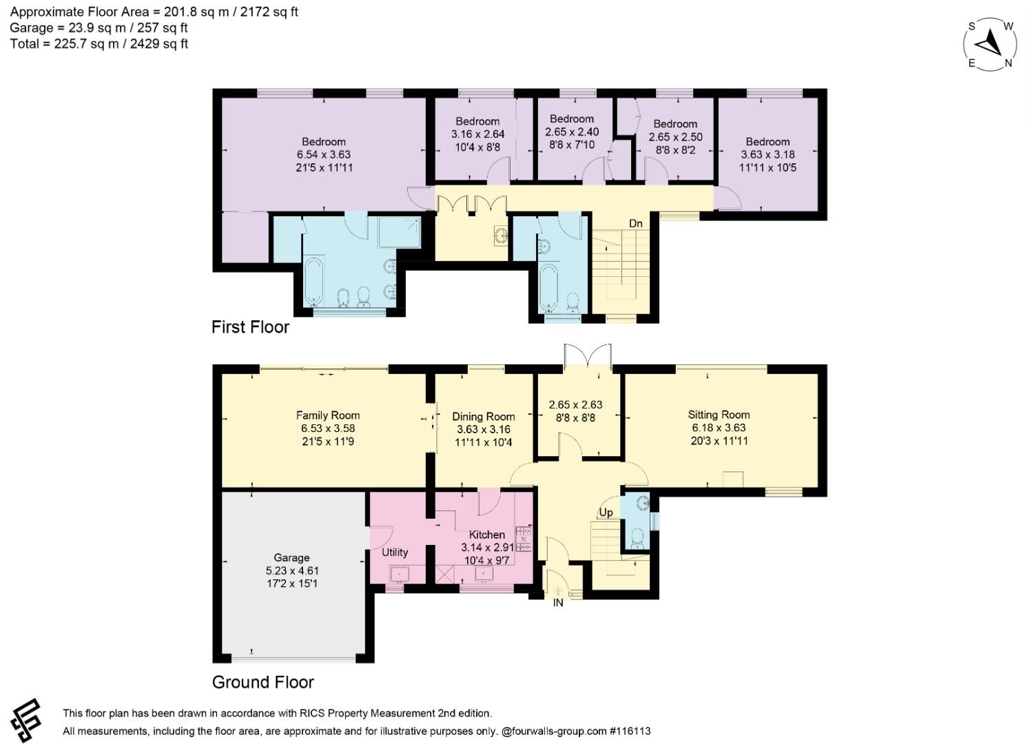 21, The Croft, Salisbury floorplan