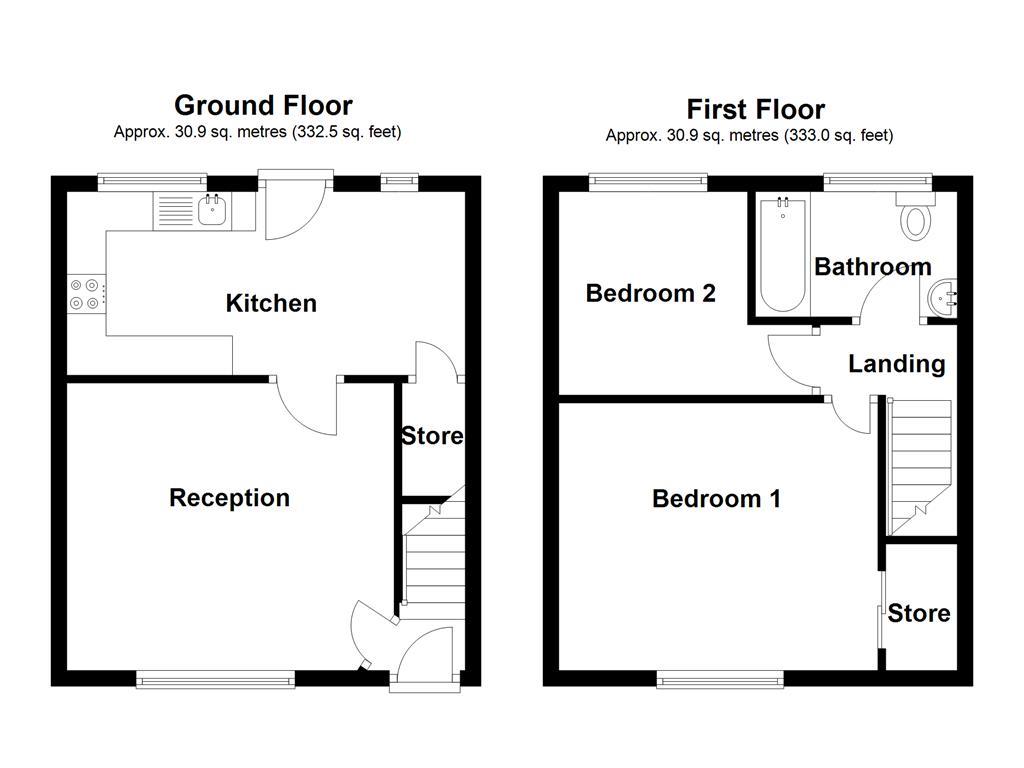 4, Edward Street, Acre floorplan