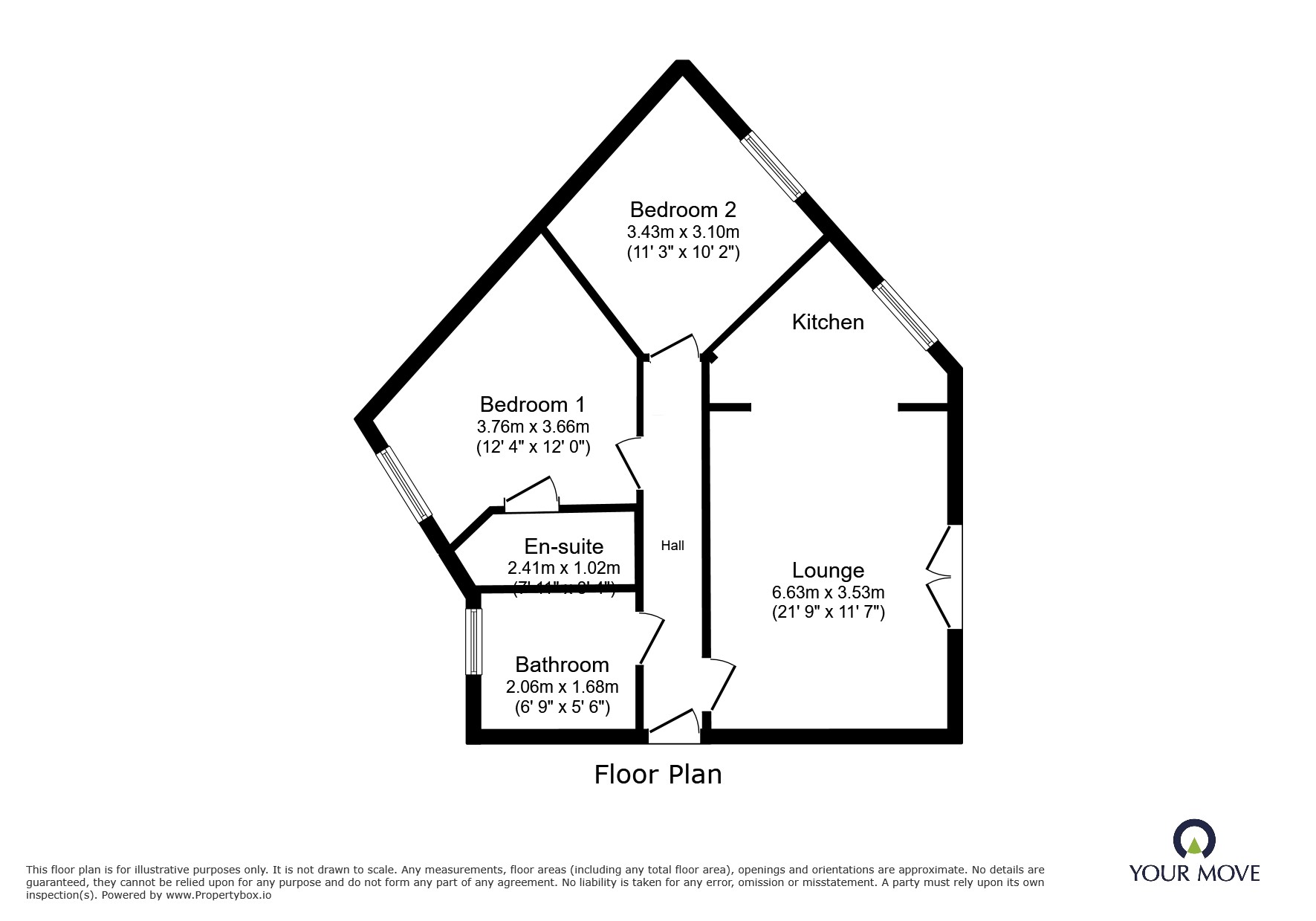 Henfrey Drive, Nottingham floorplan