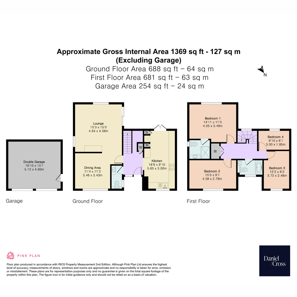6, Fairacres, Tadworth floorplan