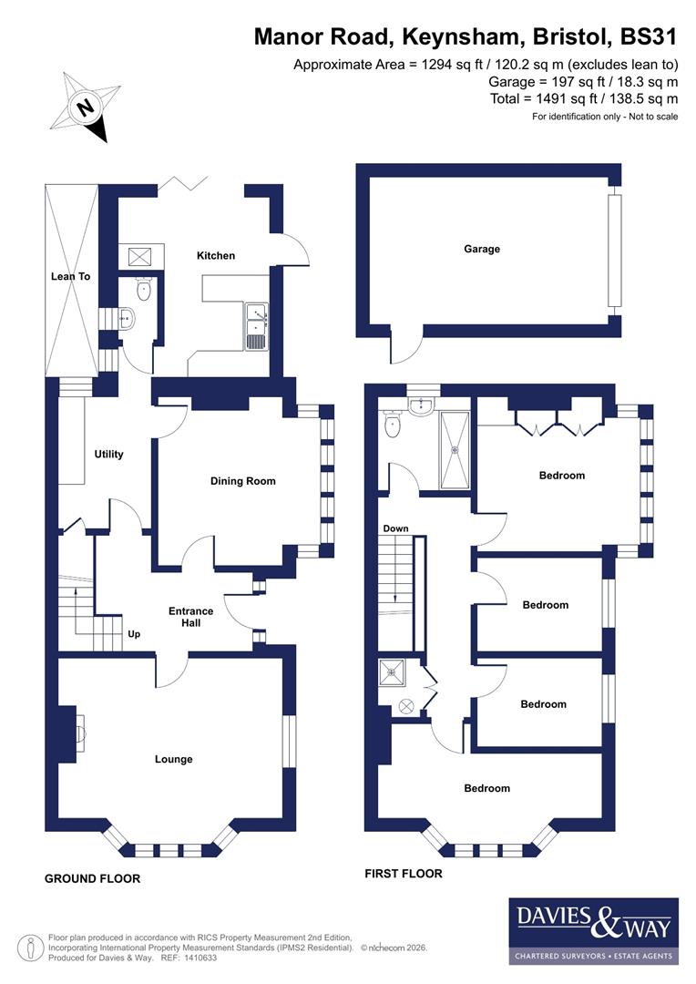12, Manor Road, Bristol floorplan