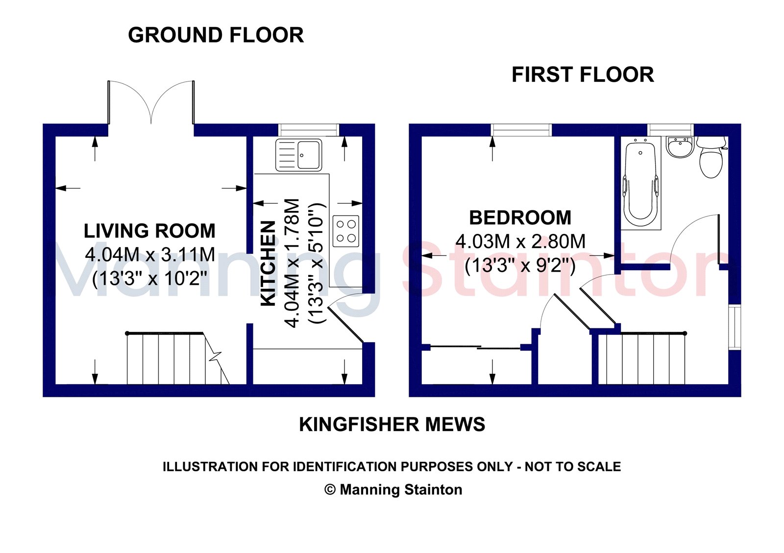 25, Kingfisher Mews, Leeds floorplan