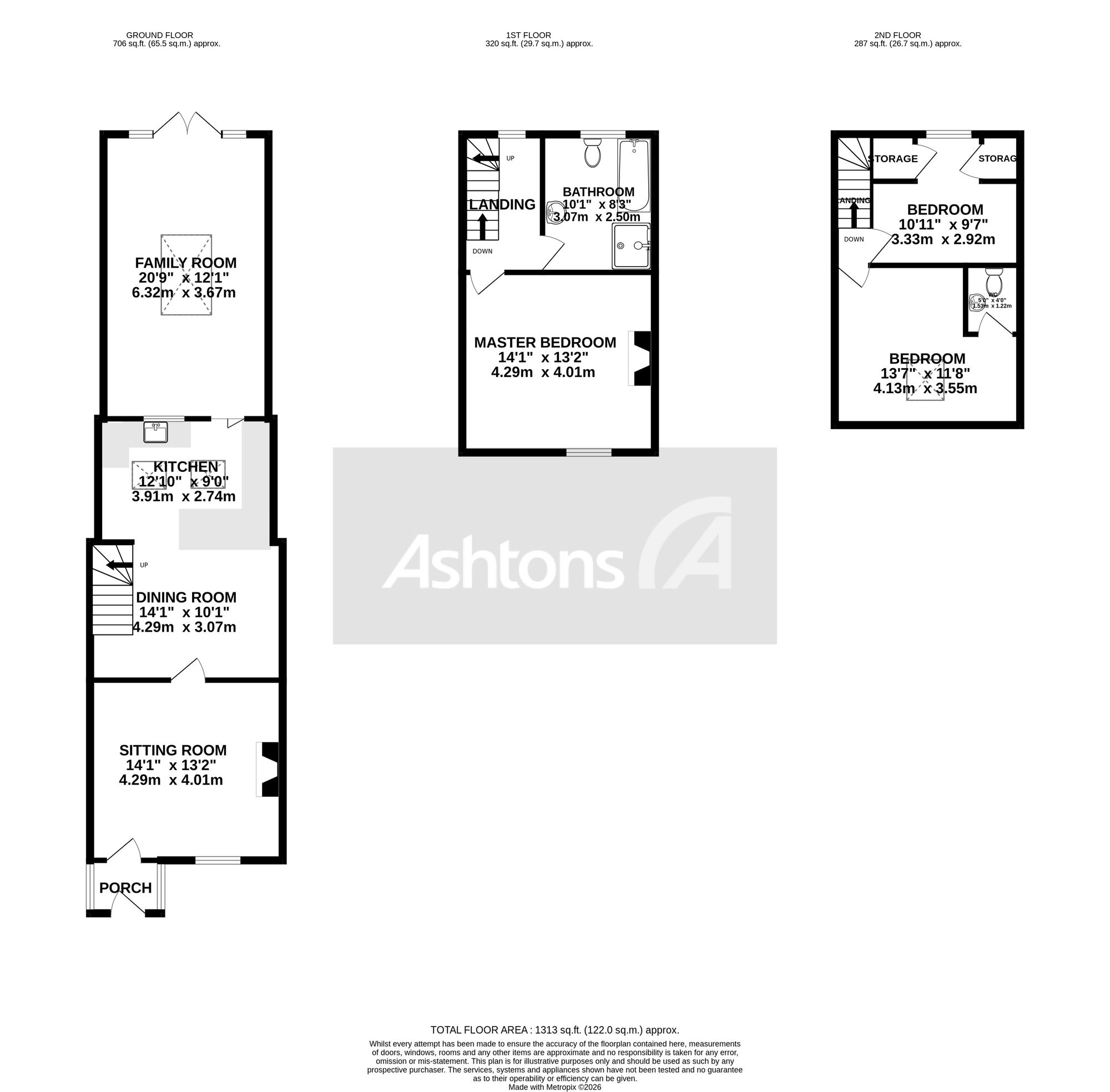 32 Moss Lane, St. Helens floorplan