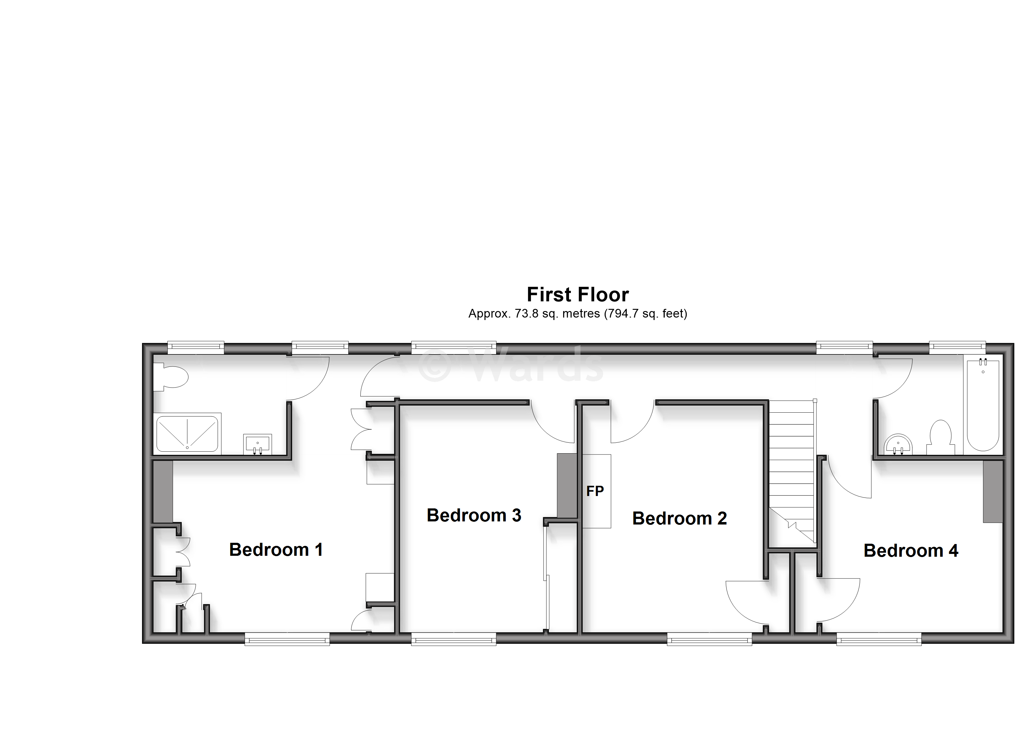 Jackdaw Cottage, Burmarsh Road, Romney Marsh floorplan