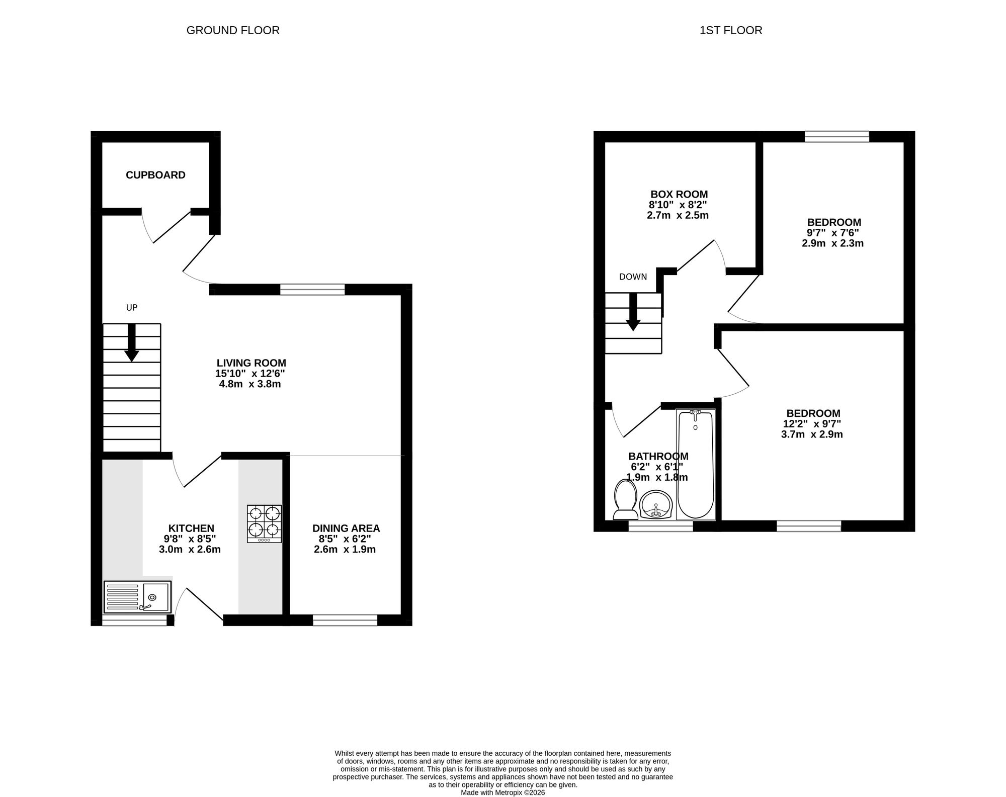 107 Rowan Street, Blackburn floorplan