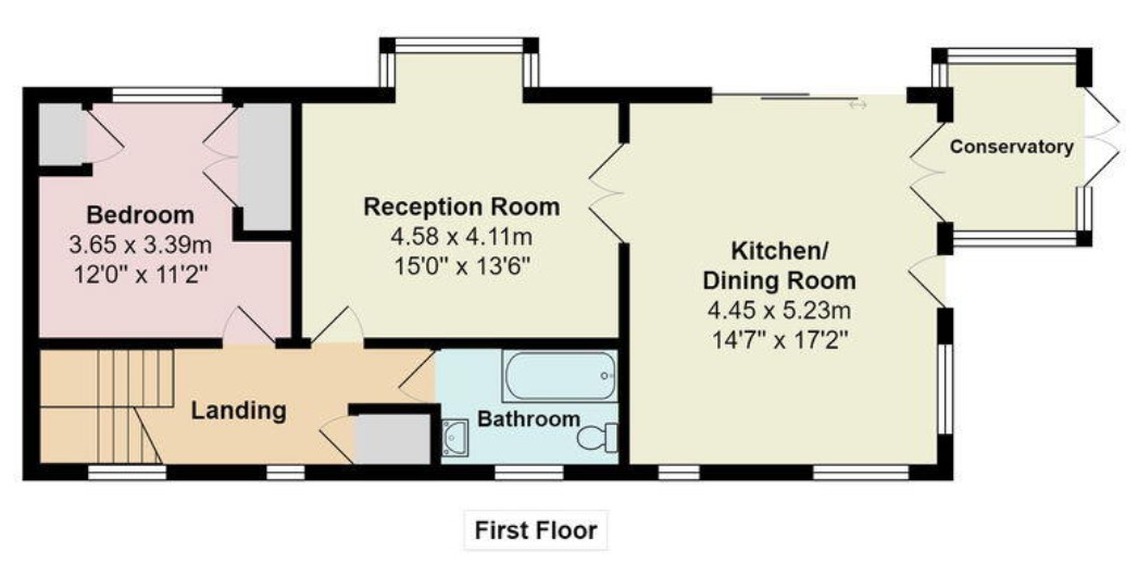 Homeleigh, 5 Arcot Gardens, Sidmouth floorplan