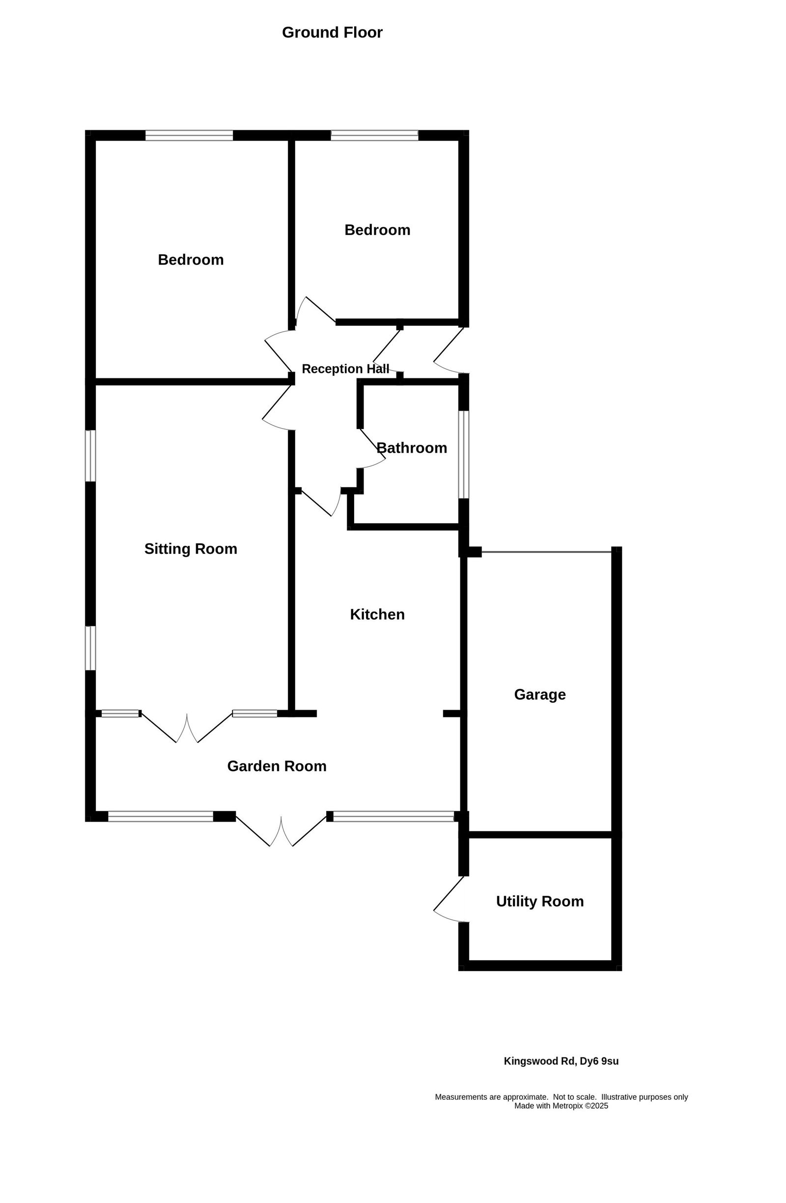 12, Kingswood Road, KINGSWINFORD floorplan