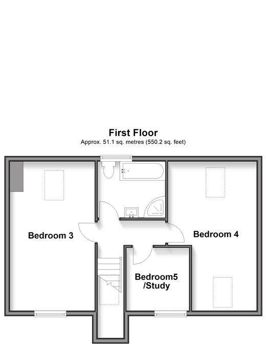 Bartlett Drive, Whitstable floorplan