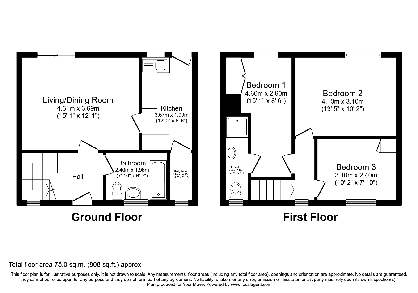 Y Gamer, Glyn Ceiriog, Llangollen LL20, 3 bedroom terraced house for ...