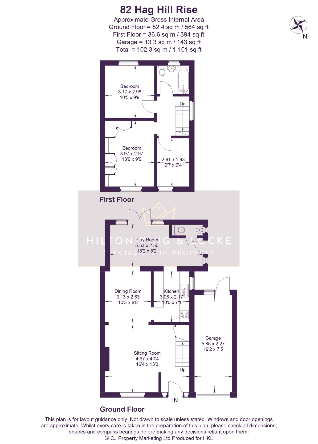 82, Hag Hill Rise, Maidenhead floorplan