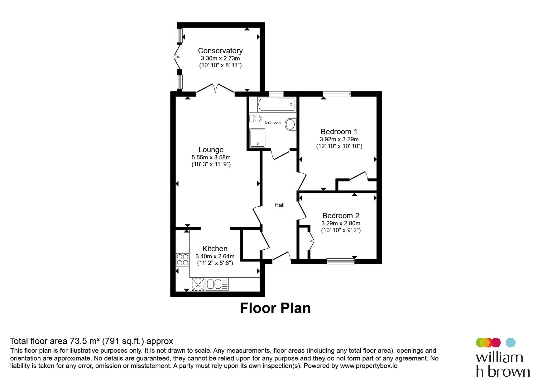 3, Lilac Mews, Dereham floorplan