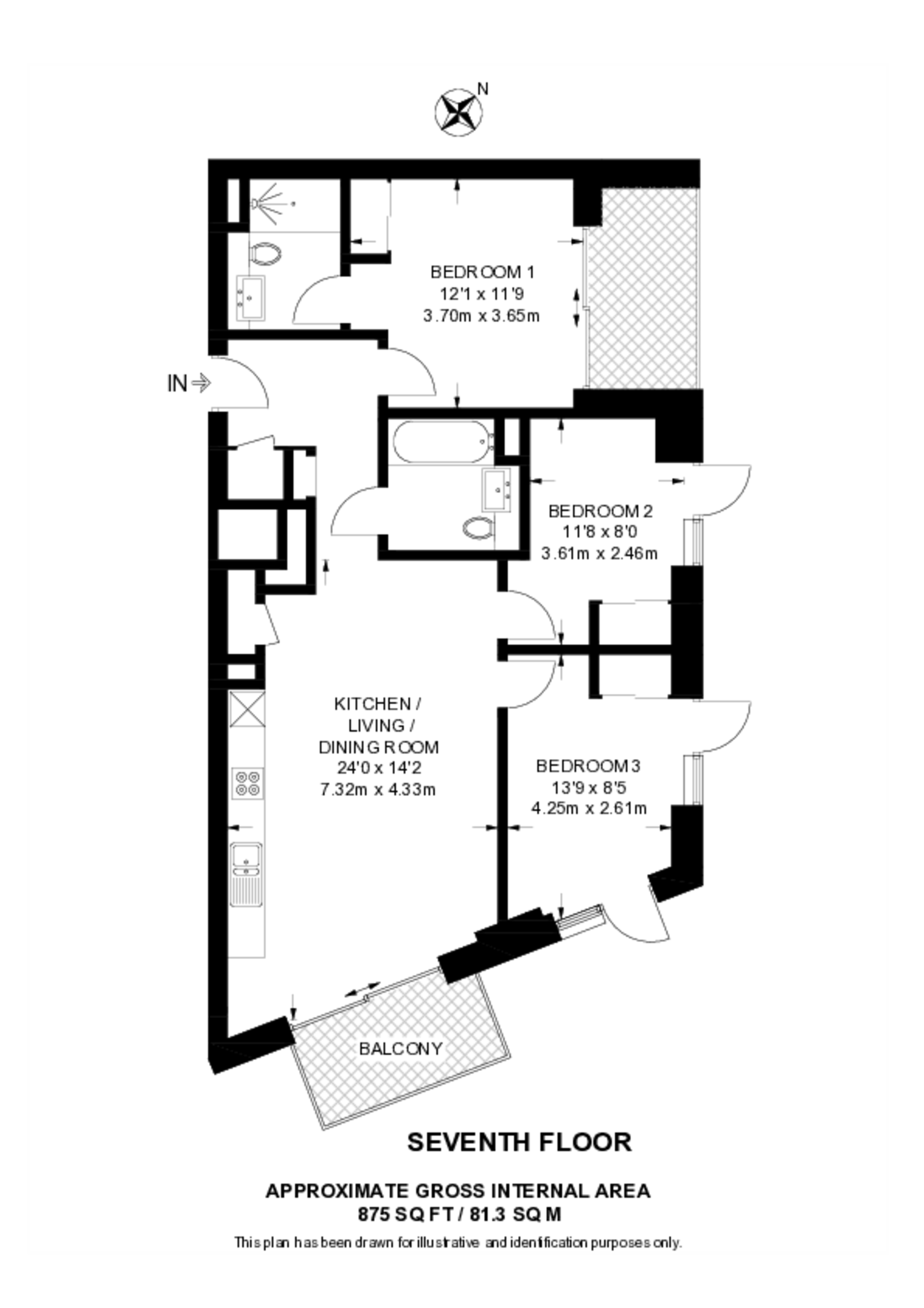 Momento Kew Bridge, Brentford floorplan