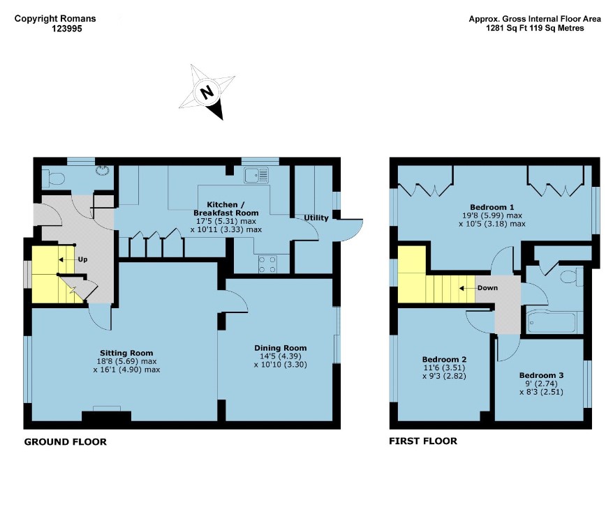 17, Burnetts Road, Berkshire floorplan