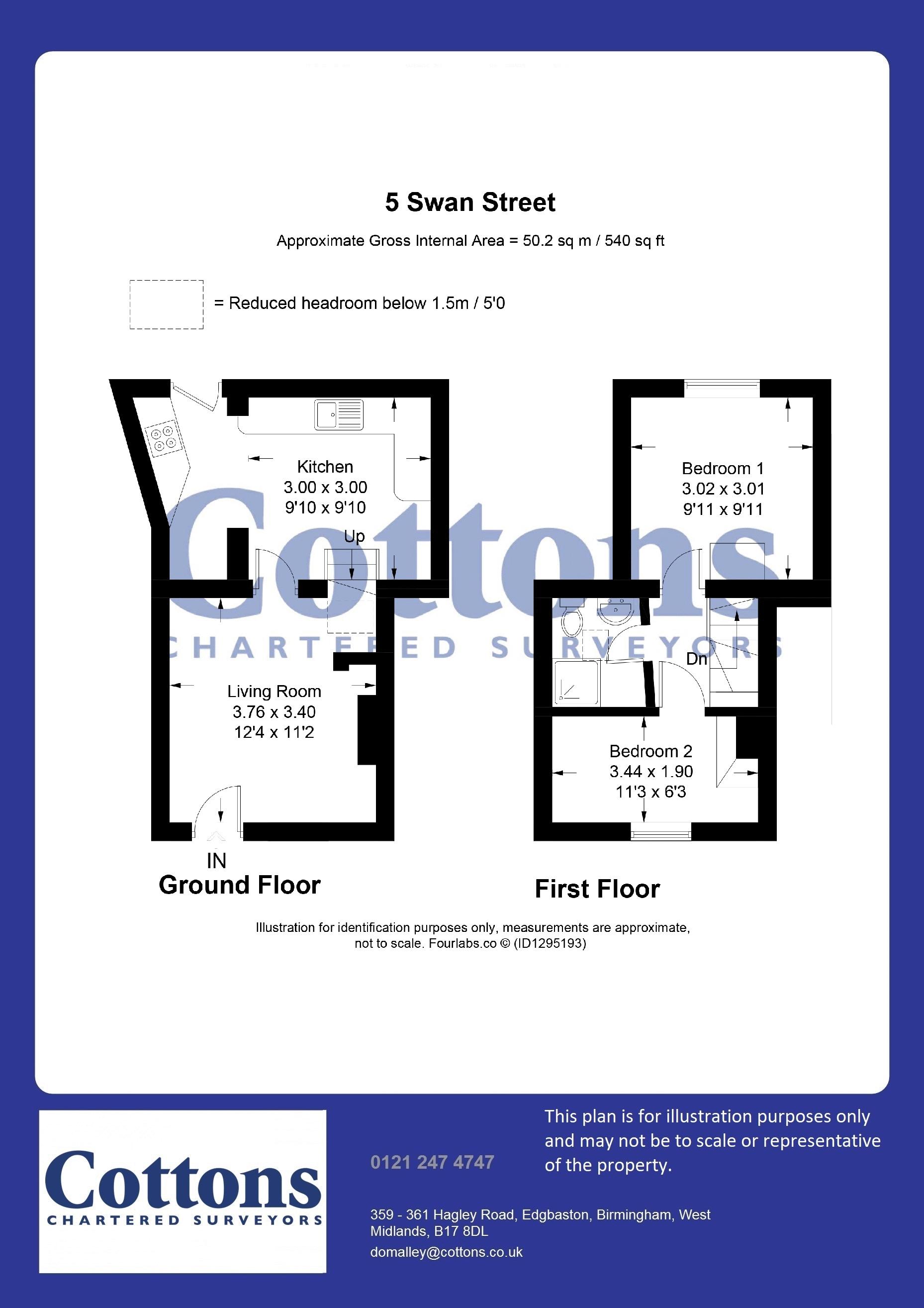 5, Swan Street, Birmingham floorplan