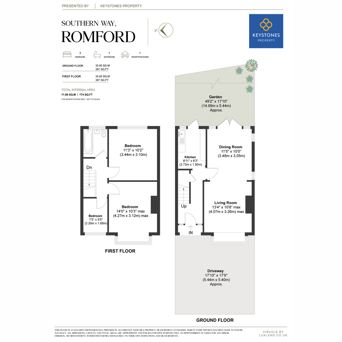 Southern Way, Romford floorplan
