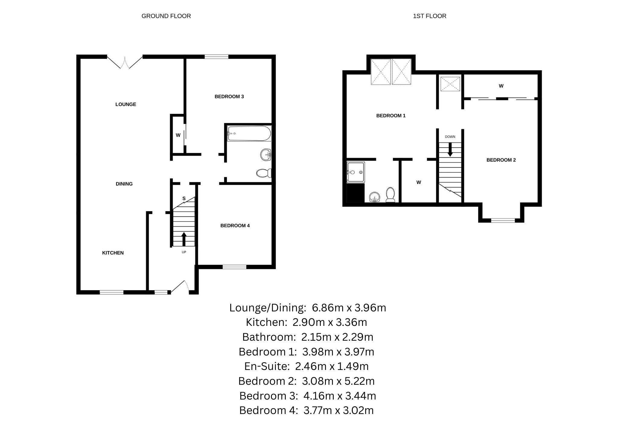 4, Greenfield Crescent, Dundee floorplan